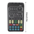 thumbnail image 2 of TopLLC Tools&Home Improvement Mobile Phone Computer Sound Card Voice Changer Karaoke Recording Voice Changer Sound Card soundcard product, 2 of 5