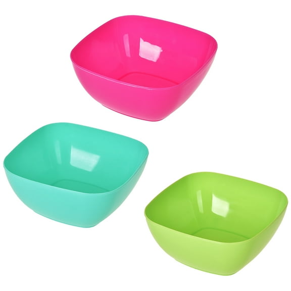 NUOLUX Set Of 3 Fresh Fruit Tray Large Capacity Random Color For Party Use