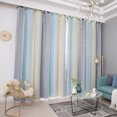 thumbnail image 3 of Labymos Decdeal 1PCS Star Curtains Hollow Style Sheer Colorful Double Layer Star Window Curtains for, 3 of 8