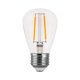 thumbnail image 1 of Euri Lighting Es14-2W1120 Filamento S14 No Regulable Para Luces De Cadena 2W (25W Igual) Blanco Cálido (2700K) 180Lm 80Cri E26 Clasificación Húmeda Y Cerrada 15K Hr Wty Una Cuenta, 1 of 1