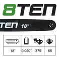 thumbnail image 6 of 8TEN 18" Chainsaw Guide Bar & Chain .050 3/8 66DL for Stihl 066 044 088 33RS66E MK1010406, 6 of 8