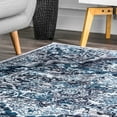 thumbnail image 4 of nuLOOM Maryanne Transitional Medallion Area Rug, 10' x 14', Blue, 4 of 4