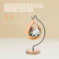 thumbnail image 3 of Zehuanyu Large Metal Terrarium Hanger Stand Iron Hanging Stand Glass Vase Holder Hanging Holder  Ball Vase Pot Iron Stand Holder Decoration Home Decor, 3 of 8