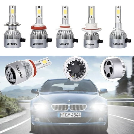 2*100W LED Car Headlight Bulb Headlight 9007 HB5 20000LM Lamp Canbus