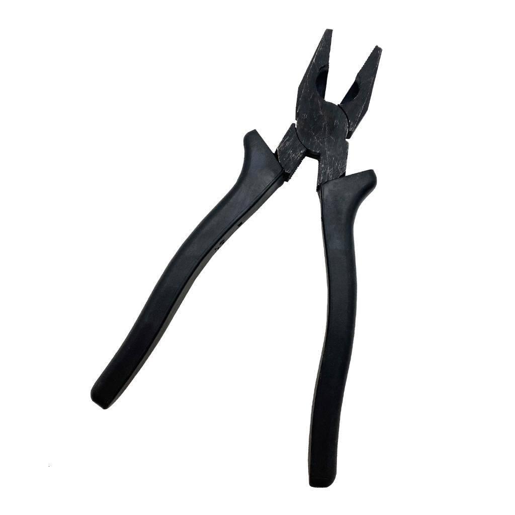 CEORPER Jewelry Making Tools Black Handle for Beading Jump-Ring Making Craft Necklace-Ring Wire Cutters Steel Draw Nippers Plier