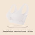 thumbnail image 2 of Women's full cover seamless bra with removable padding, mesh hollowed out Air vent sports bra for a comfortable experience, 2 of 5