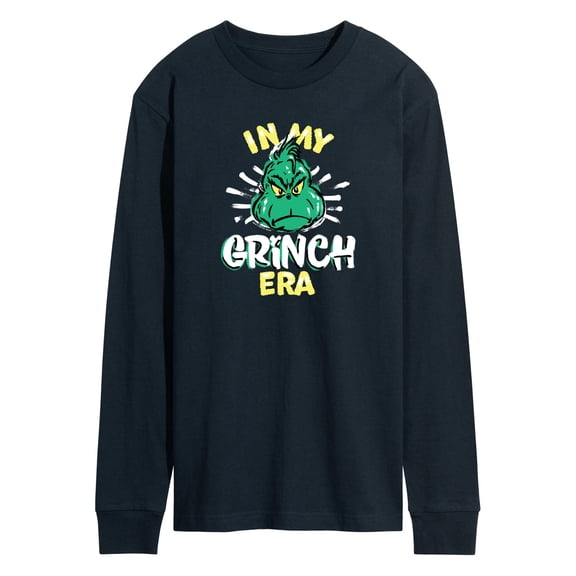 The Grinch - In My Grinch Era - Men's Long Sleeve Graphic T-Shirt