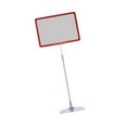 thumbnail image 5 of colaxi Adjustable Sign Holder Floor Sign Stand Holder Note Holder Reusable, Store Tag, Versatile Frame Poster Stand Price Tag Holder Red, 5 of 10