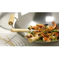 thumbnail image 3 of Norpro 10 Piece 14 Inch Carbon Steel Stir Fry Cooking Pan Wok Set w/ Racks & Lid, 3 of 3