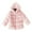 Pink, variant on Cethrio Girl Fleece Jacket, Long Sleeve Winter Warm Zip up Faux Fur Coats Gray Size 10-12T