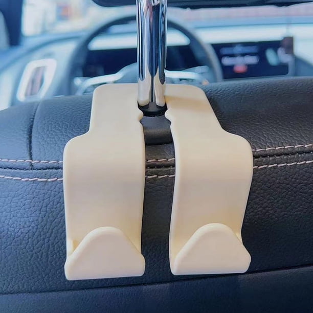 Gancho creativo oculto para respaldo de asiento de coche, soporte multifuncional para teléfono móvil en la parte trasera del coche