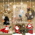 thumbnail image 1 of Decoración navideña Árbol de Navidad Ancianos Muñeco de nieve Copo de nieve Pegatina estática Combinación Decoraciones navideñas familiares Wmkox8yii  fhajkh3456, 1 of 7