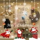 thumbnail image 1 of Decoración navideña Árbol de Navidad Ancianos Muñeco de nieve Copo de nieve Pegatina estática Combinación Decoraciones navideñas familiares Wmkox8yii  fhajkh3456, 1 of 7