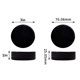 thumbnail image 2 of unbranded 10Ud Pucks De Hockey Negro Con Textura Superficie Antideslizante Para Deportes, 2 of 8