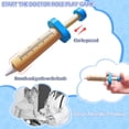 thumbnail image 3 of Kit médico de madera de 20 piezas para niños con estetoscopio y caja, 3 of 6