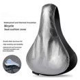 thumbnail image 3 of Bicycle Saddle Hollow Breathable waterproof and heat Soft Seat Cushion cover, 3 of 3