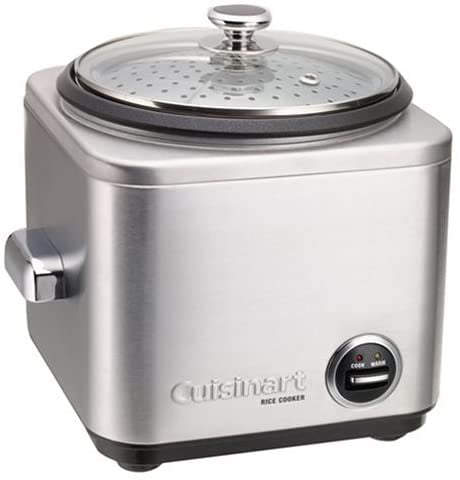 Silver 4-Cup Cuisinart CRC-400 Rice Cooker 