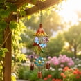 thumbnail image 5 of Metal Butterfly Wind Chimes, Vintage Iron Butterfies and Flower Hanging Decor Wind Chimes for Garden Patio Porch Yard Ornament, Housewarming Decor, Birthday, 5 of 7