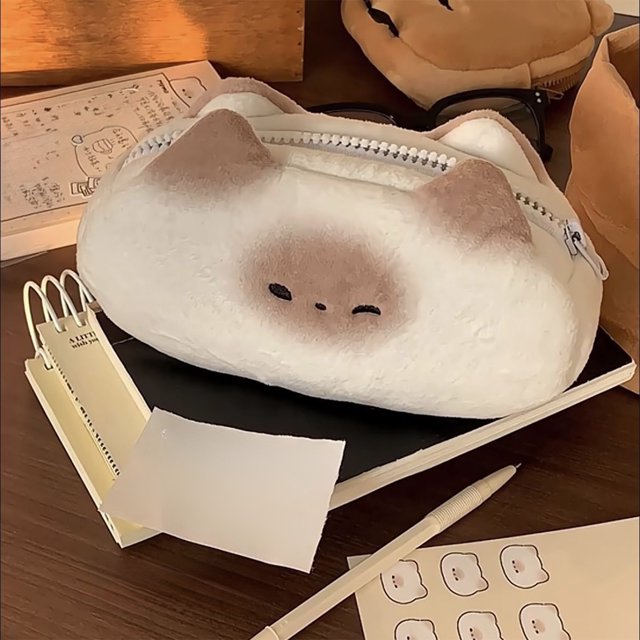 Estuche de Tela para Lápices, Estuche de Gran Capacidad, Suave y de Alta Belleza, Estuche para Lápices para Estudiantes, Bolsa para Guardar Artículos Pequeños.