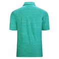thumbnail image 5 of JAJAHO Mens Polo Shirts Solid Color Casual Summer Short Sleeve Breathable Mesh Golf Polo Shirts For Men Comfy Tops, 5 of 5