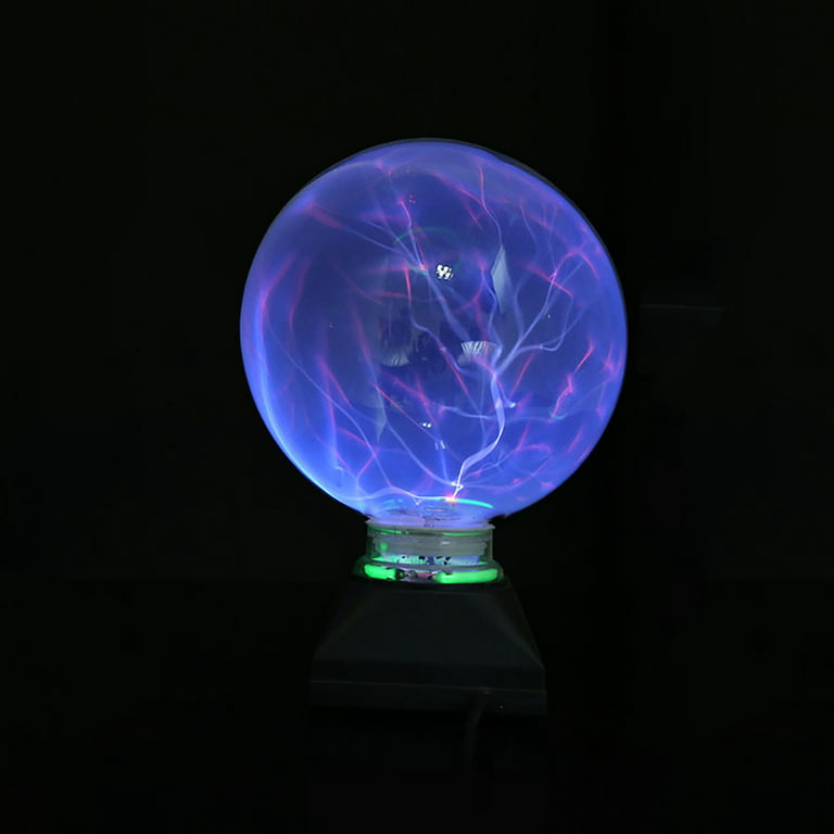 4/5/6/8 Magic Plasma Ball Lightning Crystal Globe Touch Nebula Light Sphere  - AliExpress