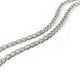 thumbnail image 4 of Bolsa Cadena de Bolso de metal correa de repuesto para asa de mensajero de hombro DIY (plata), 4 of 6