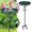 Vintage Green, variant on Metal Bird Bath for Outside,Bird Baths Feeder Bowl with 5 Prongs Base Stake,Freestanding BirdBaths for Outdoors Garden Patio Yard Lawn Decor (Vintage Bronze)
