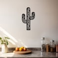 thumbnail image 6 of Violaura Cactus Metal Wall Art - Easy to Install Hanging Perfect for Home, Living Room Decor (12.0" x 7.2"), 6 of 9