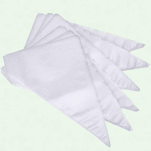 100 Pcs Disposable Icing Piping Bags for Royal Cake Decorating (12 inch)
