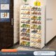 thumbnail image 1 of Armario Zapatero organizador de almacenamiento, estante de zapatos, entrada, pasillo, muebles, armarios, empalme, caja transparente a prueba de polvo, 1 of 4