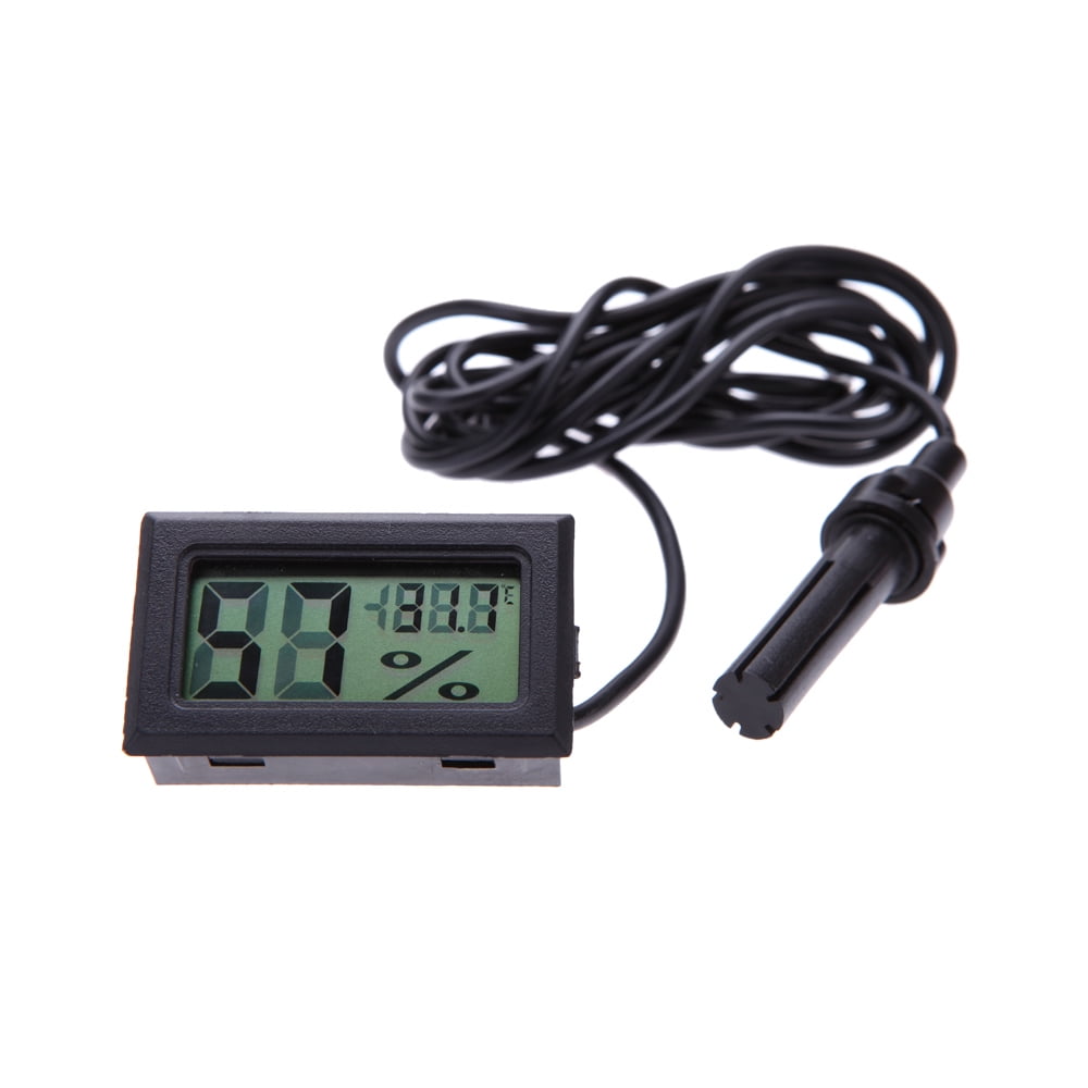 Gauge Monitor Meter Digital Display Hygrometer Humidity LCD Thermometer Gadgets 
