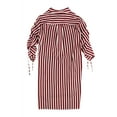 thumbnail image 2 of bar III Womens Striped Tunic Blouse, Red, X-Small, 2 of 2