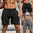 thumbnail image 2 of Pantalones cortos deportivos de secado rápido para hombre, Shorts sueltos de verano para entrenamiento, baloncesto, playa, correr, Fitness, 2 of 4