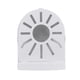 thumbnail image 2 of Universal Wall Mount Bracket for Dome Security Camera ABS White Compact Design Fits Various Brands, 2 of 5