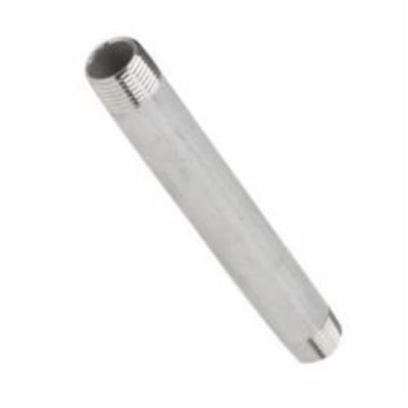 0.5 x 3 in. S40 304L Stainless Steel Weld Nipple TOE, Silver
