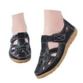thumbnail image 3 of Sandales Confortables pour Femmes pour Loisirs Quotidiens et Vacances en Plein Air avec Design à Bout Fermé, Sangle Réglable et Style Respirant pour l'Été, Sandales à Lacets pour Femmes, Taille 5, Chaussures pour Femmes, 3 of 4