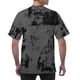thumbnail image 3 of Ceisia Men's Abstract Splash Print T-shirt Loose Fit Short Sleeve Round Neck Casual Summer Fall Tee Tops Gray M Gifts, 3 of 8