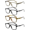 thumbnail image 1 of Lunettes de Lecture Design Eyekepper Lot de 4 Lecteurs pour Hommes et Femmes +4,00, 1 of 6