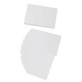 thumbnail image 1 of 100Pcs Blank Cards, 4x6 Inch White Blank Premium Paper Wide Application Blank Postcards For Art Cover Magazine, 1 of 8