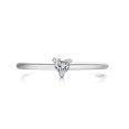 thumbnail image 1 of Anillos de Zirconia cúbica minimalista Ailodo para mujeres y niñas, anillos sencillos de moda para fiestas, bodas, anillos de dedo para mujeres, joyería, regalo de San Valentín Tan Jianjun unisex, 1 of 2