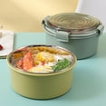 thumbnail image 5 of CIYISON Home Containers Leak Proof Bento Box Stainless Steel Airtight Freezer Safe Bowl, 5 of 15