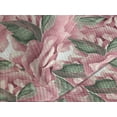 thumbnail image 3 of Ambesonne Rose Design Quilted Coverlet 3 Pcs, Vintage Delicate Floral, King Size, Pale Pink Peacock Green, 3 of 4