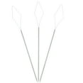 thumbnail image 1 of KAKOWELY 3Pcs Dreadlock Crochet Needle Small Interlocking Tool Hair Extension Tools,2.6X"X0.31"X0.04", 1 of 5