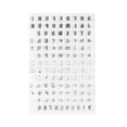 thumbnail image 3 of Transparent Clear Silicone Stamps Alphabet Letters Numbers  PVC Planner  Sets Kid Adult DIY Craft Scrapbooking Card Making Diary Album Decorating Stationery Tool, 3 of 4