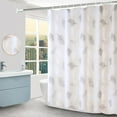 thumbnail image 3 of HBBKVI Modern Shower Curtain Liner Waterproof Polyester Bathroom Shower Curtain with Hooks Shower Curtain 71" x 71", 3 of 6