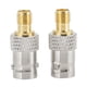 thumbnail image 2 of 2 unids BNC Hembra a Hembra SMA Tipo de Conector RF Adaptador Coaxial Convertidor de Prueba, 2 of 8