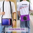 thumbnail image 7 of XYX Case for Samsung Galaxy Tab S9/Tab S9 FE 11.0 Inch with 360 Degree Rotating, Hand Strap, Shoulder Strap, Purple, 7 of 7