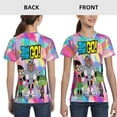 thumbnail image 5 of Teen Titans Go Boys Girls T Shirts Cartoon Teens Shirts 3D Graphic Funny Print Shirts for Youth Shirts, 5 of 8