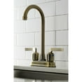 thumbnail image 2 of Kingston Brass KB8493EFL Centurion Bar Faucet, Antique Brass, 2 of 3