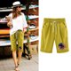 thumbnail image 2 of Pantalones Cortos Casuales para Mujer Día de la Independencia Impreso Elástico de la Cintura, Pantalones Cortos de Verano para Mujeres, 2 of 4